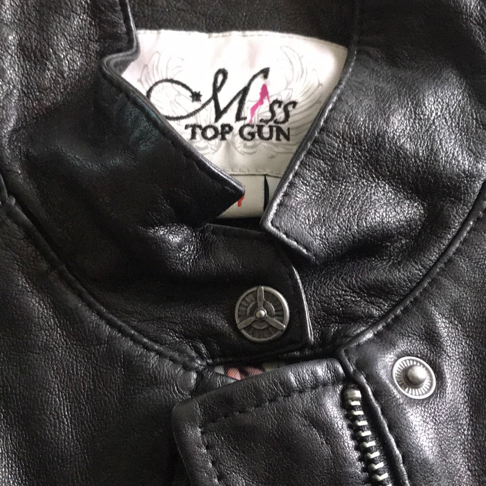 Leather jacket
